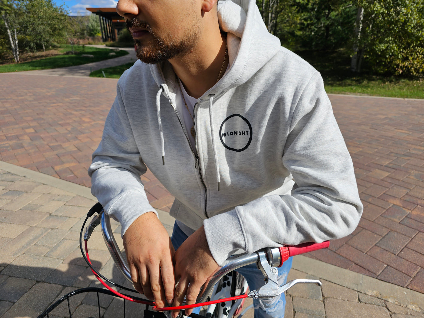 Midnight Simple Zip Up